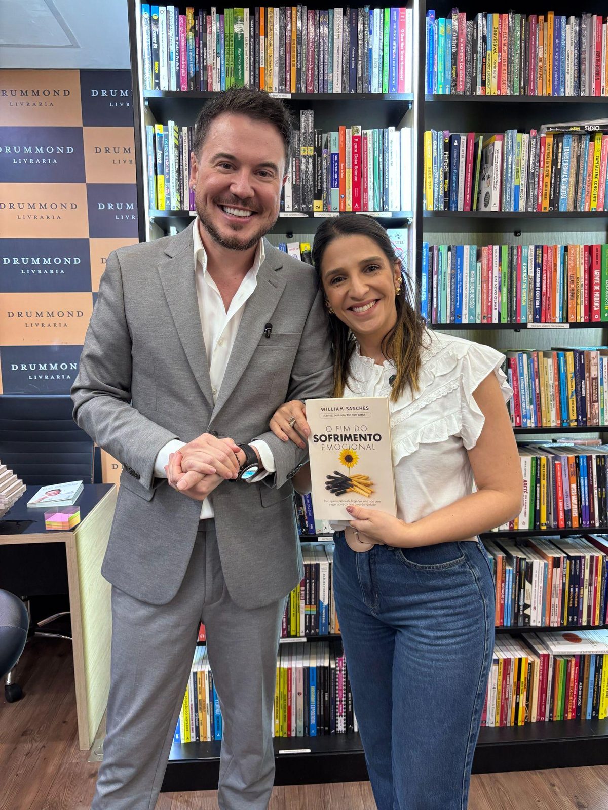 William Sanches e Ana Carolina Oliveira